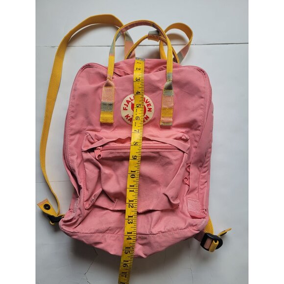 Fjallraven Kanken Pink Adjustable Strap Travel Backpack Casual School Vacation
